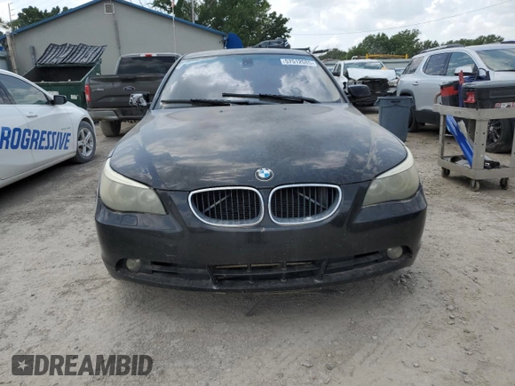 2004 BMW 5 Series 530i с VIN WBANA73594B065858, выставлен на аукционе Copart как лот 57512085 с пробегом 224 687 миль миль и Чистый • Clean title. История ставок и продаж доступна на DreamBid. Изображение 5.