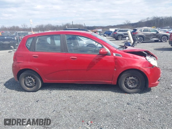 2009 Chevrolet Aveo 1LT with VIN KL1TD66E89B628730, listed as a IAAI auction lot 41890401 with 174,673 mi miles and . Bid and sale history available at DreamBid. Image 13.