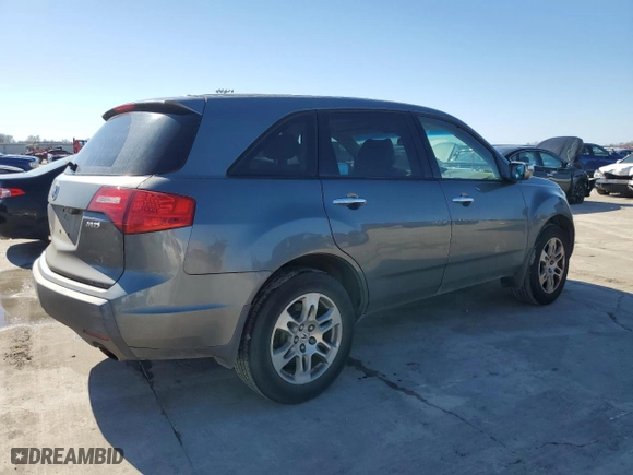 2009 Acura MDX Tech/Entertainment Pkg with VIN 2HNYD28449H500501, listed as a Copart auction lot 46681865 with 193,293 mi miles and Clean Title. Bid and sale history available at carsss.com. Image 3.