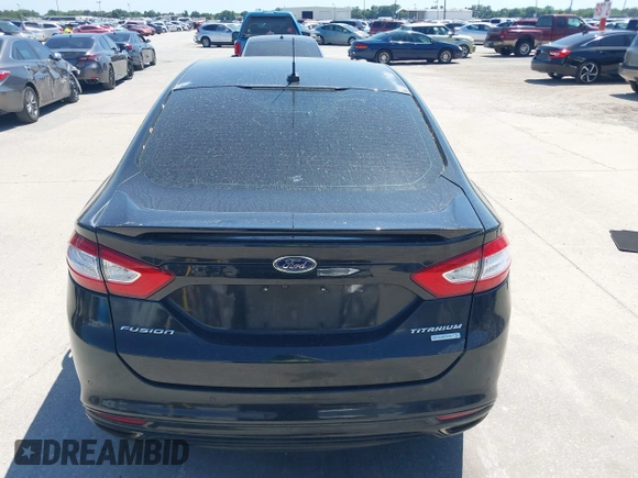 2014 Ford Fusion Titanium with VIN 3FA6P0K9XER216551, listed as a IAAI auction lot 42037004 with 113,857 mi miles and . Bid and sale history available at DreamBid. Image 16.