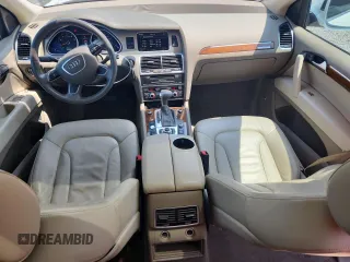 2015 Audi Q7 Premium Plus with VIN WA1LGAFE4FD005120, listed as a Copart auction lot 62014395 with 149,676 mi miles and Salvage title. Bid and sale history available at DreamBid. Image 8.