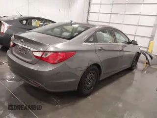 2011 Hyundai Sonata GLS with VIN 5NPEB4AC9BH028272, listed as a IAAI auction lot 42044836 with 132,696 mi miles. Bid and sale history available at carsss.com. Image 4.