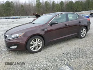 2012 Kia Optima EX with VIN 5XXGN4A69CG018316, listed as a Copart auction lot 43252345 with 131,165 mi miles and Salvage Title. Bid and sale history available at carsss.com. Image 1.