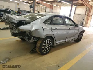 2025 Volkswagen Jetta SE with VIN 3VW7X7BU1SM028759, listed as a Copart auction lot 49928995 with 0 mi miles and Non Repairable. Bid and sale history available at carsss.com. Image 3.