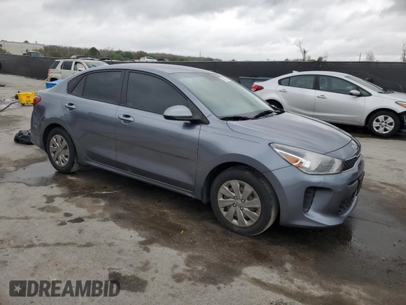 2020 Kia Rio S with VIN 3KPA24AD9LE298311, listed as a Copart auction lot 48225775 with 121,278 mi miles and Non Repairable. Bid and sale history available at carsss.com. Image 4.