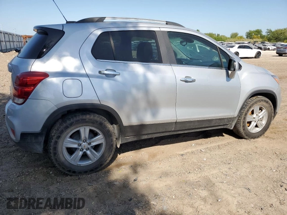 2019 Chevrolet Trax LT with VIN KL7CJLSB3KB959777, listed as a Copart auction lot 52190875 with 0 mi miles and Salvage Title. Bid and sale history available at carsss.com. Image 3.