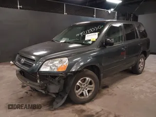 2003 Honda Pilot EX with VIN 2HKYF18603H581684, listed as a IAAI auction lot 42129330 with 186,138 mi miles and . Bid and sale history available at DreamBid. Image 2.