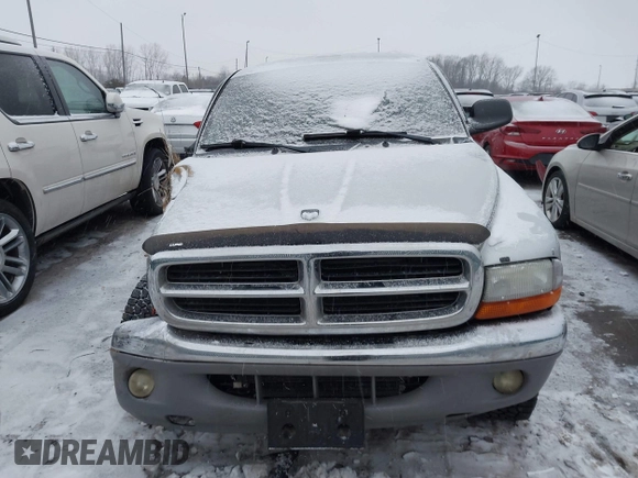 2004 Dodge Dakota SLT with VIN 1D7HG48N34S665027, listed as a IAAI auction lot 41395509 with 128,064 mi miles. Bid and sale history available at carsss.com. Image 12.