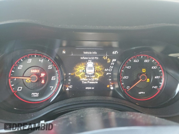 2020 Dodge Charger SXT with VIN 2C3CDXBG9LH200349, listed as a Copart auction lot 49615335 with 49,244 mi miles and Salvage Title. Bid and sale history available at carsss.com. Image 9.