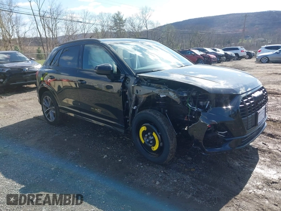 2024 Audi Q3 S line Premium Plus with VIN WA1EECF35R1155302, listed as a IAAI auction lot 41983419 with 7,929 mi miles and . Bid and sale history available at DreamBid. Image 1.