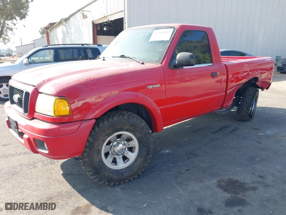 2005 Ford Ranger XL with VIN 1FTYR10U15PA96592, listed as a IAAI auction lot 41369442 with 153,181 mi miles. Bid and sale history available at carsss.com. Image 2.