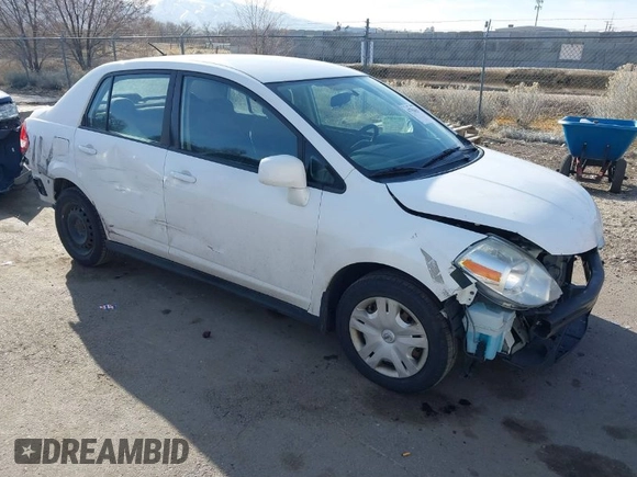 2010 Nissan Versa 1.8 S with VIN 3N1BC1AP8AL465537, listed as a IAAI auction lot 41762115 with 163,533 mi miles and . Bid and sale history available at carsss.com. Image 1.