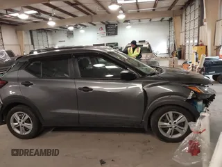 2021 Nissan Kicks S with VIN 3N1CP5BV1ML466739, listed as a IAAI auction lot 41628478 with 54,821 mi miles. Bid and sale history available at carsss.com. Image 14.