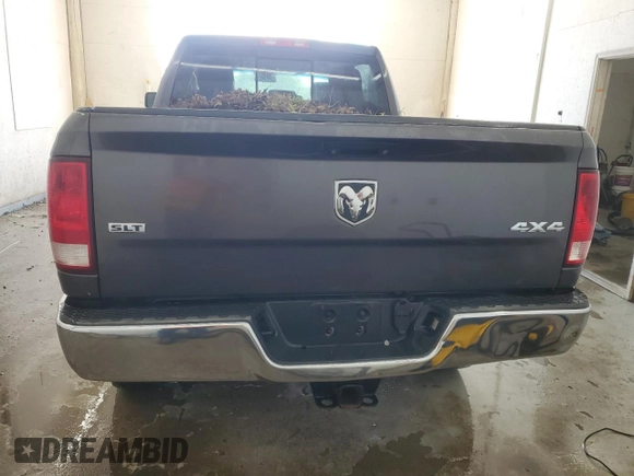 2018 Ram 2500 SLT with VIN 3C6UR5DL3JG245808, listed as a Copart auction lot 55482055 with 158,221 mi miles and Salvage title. Bid and sale history available at DreamBid. Image 6.