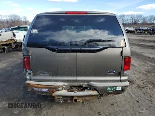 2005 Ford Excursion Limited with VIN 1FMNU43S25EB45643, listed as a Copart auction lot 44192835 with 153,622 mi miles and Salvage title. Bid and sale history available at DreamBid. Image 6.
