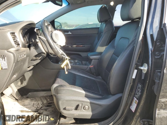 2021 Kia Sportage EX with VIN KNDPN3AC0M7876820, listed as a Copart auction lot 43439205 with 46,468 mi miles and Salvage title. Bid and sale history available at DreamBid. Image 7.