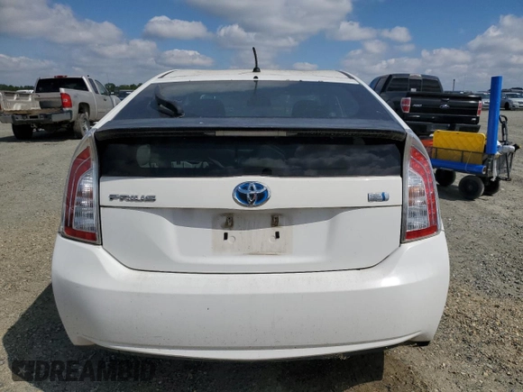 2013 Toyota Prius One with VIN JTDKN3DU1D5559073, listed as a Copart auction lot 54542145 with 172,405 mi miles and Clean Title. Bid and sale history available at carsss.com. Image 6.