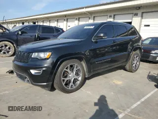 2018 Jeep Grand Cherokee Limited with VIN 1C4RJFBT7JC237907, listed as a Copart auction lot 52303675 with 72,900 mi miles and Salvage title. Bid and sale history available at DreamBid. Image 1.