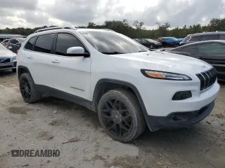 2018 Jeep Cherokee Latitude with VIN 1C4PJLCX3JD519320, listed as a Copart auction lot 79843294 with 91,342 mi miles and Salvage Title. Bid and sale history available at DreamBid. Image 4.