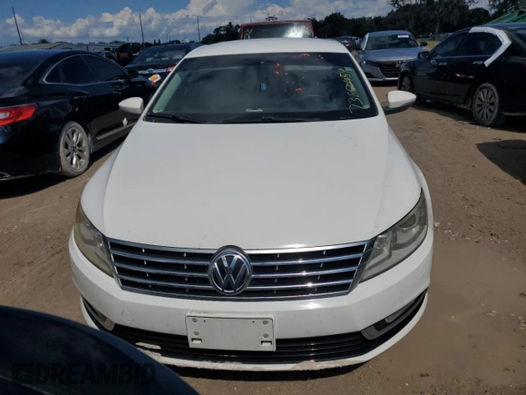 2013 Volkswagen CC Sport with VIN WVWBP7AN4DE554545, listed as a Copart auction lot 73850954 with 0 mi miles and Salvage Title. Bid and sale history available at carsss.com. Image 5.