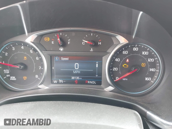 2024 Chevrolet Equinox LT with VIN 3GNAXUEG9RL244296, listed as a IAAI auction lot 42124390 with 36,135 mi miles and . Bid and sale history available at DreamBid. Image 7.