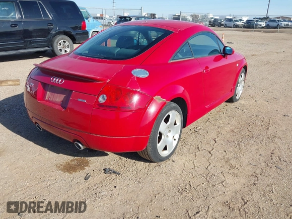 2001 Audi TT z VIN TRUWT28N911007947, wystawiony jako IAAI lot #42078785 z przebiegiem 114 721 mil mil oraz . Historia ofert i sprzedaży dostępna na DreamBid. Obrazek 4.