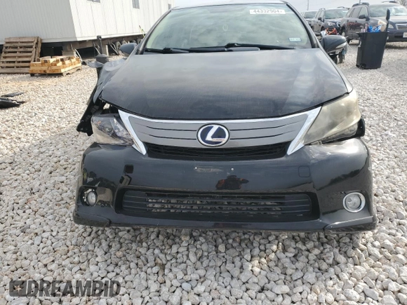 2010 Lexus HS 250h with VIN JTHBB1BA3A2033383, listed as a Copart auction lot 44332904 with 116,641 mi miles and Salvage Title. Bid and sale history available at DreamBid. Image 5.