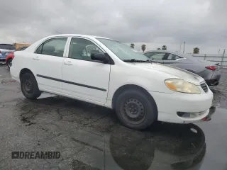 2005 Toyota Corolla CE with VIN 1NXBR32E15Z459509, listed as a Copart auction lot 55649495 with 121,663 mi miles and Clean Title. Bid and sale history available at DreamBid. Image 4.