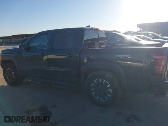 2023 Nissan Frontier Pro-4X with VIN 1N6ED1EK7PN661626, listed as a IAAI auction lot 41208136 with 18,644 mi miles and . Bid and sale history available at DreamBid. Image 15.
