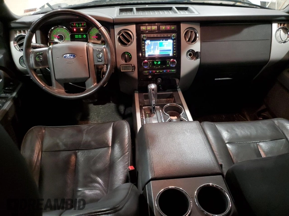 2014 Ford Expedition Limited с VIN 1FMJU2A56EEF28923, выставлен на аукционе Copart как лот 44313695 с пробегом 203 840 миль миль и Списание • Salvage title. История ставок и продаж доступна на DreamBid. Изображение 8.