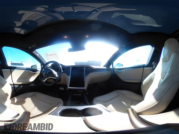 2014 Tesla Model S P85D with VIN 5YJSA1H20EFP63761, listed as a IAAI auction lot 41980472 with 109,164 mi miles and . Bid and sale history available at DreamBid. Image 20.