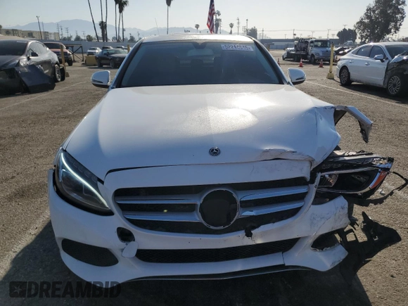 2018 Mercedes-Benz C C 300 with VIN 55SWF4JB2JU280151, listed as a Copart auction lot 52214645 with 94,386 mi miles and Salvage Title. Bid and sale history available at carsss.com. Image 5.