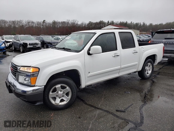 2009 GMC Canyon SLE1 with VIN 1GTCS139798123512, listed as a Copart auction lot 83630824 with 122,794 mi miles and Clean Title. Bid and sale history available at carsss.com. Image 1.
