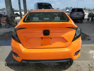 2019 Honda Civic LX with VIN 19XFC2F66KE039629, listed as a Copart auction lot 53804395 with 85,589 mi miles and Non Repairable. Bid and sale history available at DreamBid. Image 6.