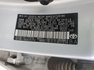 2016 Toyota Corolla L with VIN 5YFBURHE5GP548884, listed as a Copart auction lot 55942765 with 135,644 mi miles and Clean Title. Bid and sale history available at DreamBid. Image 13.