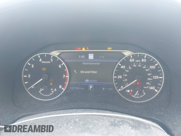 2019 Nissan Altima 2.5 SL with VIN 1N4BL4EV5KC203971, listed as a IAAI auction lot 41936198 with 122,766 mi miles. Bid and sale history available at carsss.com. Image 7.