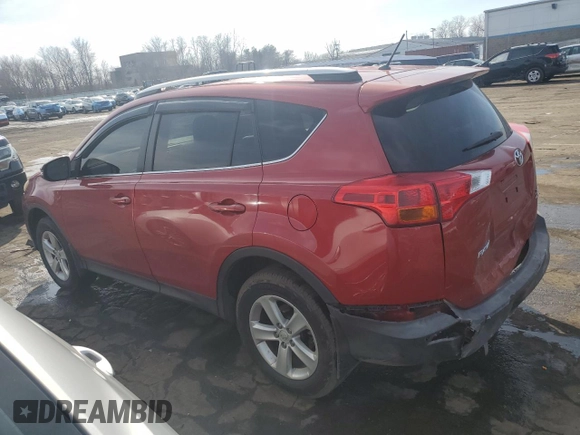 2013 Toyota RAV4 XLE with VIN JTMRFREVXDD003310, listed as a Copart auction lot 46533495 with 179,888 mi miles and Salvage Title. Bid and sale history available at carsss.com. Image 2.