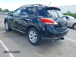 2012 Nissan Murano SV with VIN JN8AZ1MW3CW230703, listed as a IAAI auction lot 42199707 with 155,581 mi miles and . Bid and sale history available at carsss.com. Image 3.