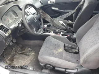 2001 Honda Civic EX with VIN 1HGEM21901L072434, listed as a Copart auction lot 58235774 with 0 mi miles and Salvage Title. Bid and sale history available at carsss.com. Image 7.