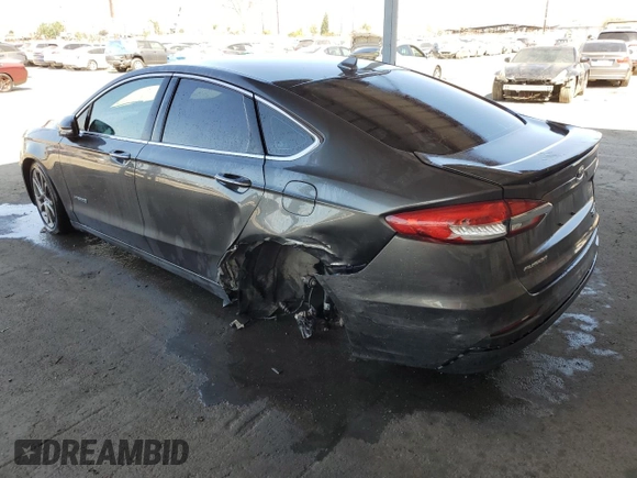 2019 Ford Fusion Titanium with VIN 3FA6P0RU0KR187602, listed as a Copart auction lot 52752425 with 153,716 mi miles and Salvage title. Bid and sale history available at DreamBid. Image 2.