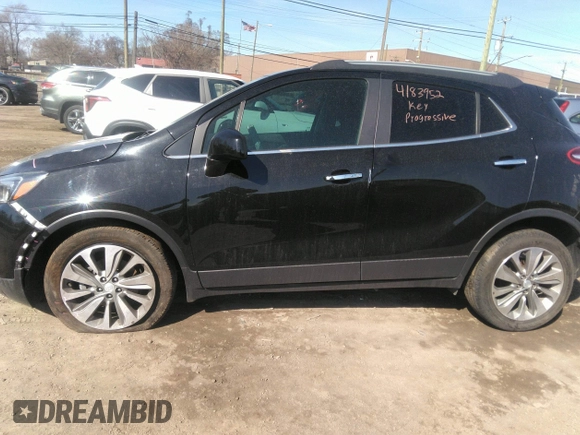 2020 Buick Encore Preferred with VIN KL4CJASB6LB053688, listed as a IAAI auction lot 41839532 with 34,403 mi miles. Bid and sale history available at carsss.com. Image 14.