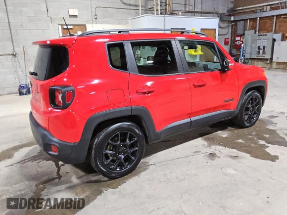 2020 Jeep Renegade Altitude with VIN ZACNJABB0LPL40445, listed as a Copart auction lot 79092234 with 188,438 mi miles and Clean Title. Bid and sale history available at DreamBid. Image 3.