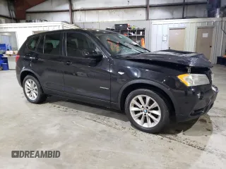 2011 BMW X3 35i with VIN 5UXWX7C57BLL15125, listed as a Copart auction lot 48392785 with 152,463 mi miles and Salvage Title. Bid and sale history available at DreamBid. Image 4.