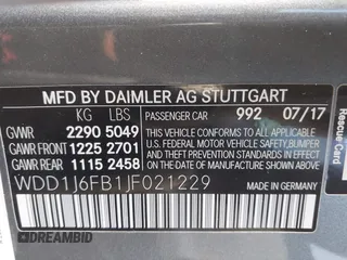 2018 Mercedes-Benz E 400 with VIN WDD1J6FB1JF021229, listed as a IAAI auction lot 42197884 with 72,011 mi miles and . Bid and sale history available at DreamBid. Image 9.