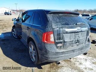 2013 Ford Edge Limited with VIN 2FMDK3K91DBA57400, listed as a IAAI auction lot 41629290 with 1 mi miles. Bid and sale history available at carsss.com. Image 3.