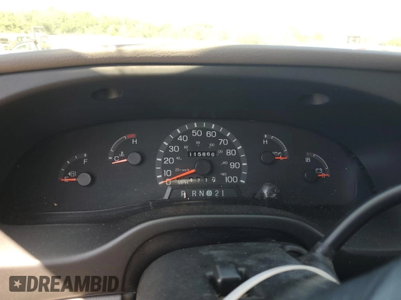 1998 Ford Econoline Wagon XL z VIN 1FBSS31L6WHB61464, wystawiony jako Copart lot #53628534 z przebiegiem 115 866 mil mil oraz Szkoda całkowita • Salvage title. Historia ofert i sprzedaży dostępna na DreamBid. Obrazek 9.