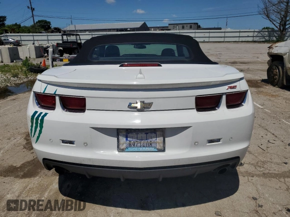 2013 Chevrolet Camaro LT with VIN 2G1FC3D39D9237730, listed as a Copart auction lot 58096214 with 86,261 mi miles and Non repairable. Bid and sale history available at DreamBid. Image 6.