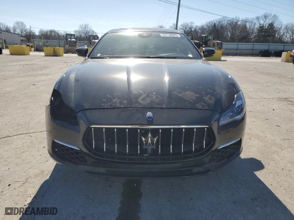 2018 Maserati Quattroporte S GranLusso with VIN ZAM56YPL6J1274054, listed as a Copart auction lot 43738025 with NaN miles and Salvage Title. Bid and sale history available at carsss.com. Image 5.