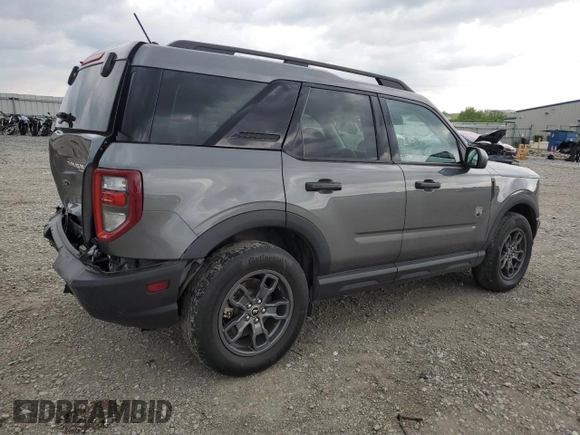 2023 Ford Bronco Sport Big Bend с VIN 3FMCR9B66PRD43264, выставлен на аукционе Copart как лот 57277165 с пробегом 47 892 миль миль и Списание • Salvage title. История ставок и продаж доступна на DreamBid. Изображение 3.