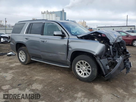 2020 GMC Yukon SLT with VIN 1GKS2BKC3LR281219, listed as a Copart auction lot 86441414 with 92,264 mi miles and Salvage Title. Bid and sale history available at carsss.com. Image 4.